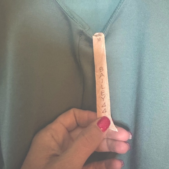 ANTHROPOLOGIE Crystal Structure Square Neck Sheath Dress Sage Green Baily 44 - Picture 9 of 10